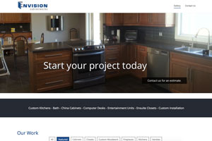 Envision Cabinetworks Website