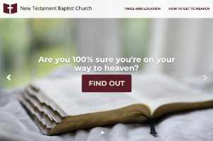 New Testament Baptist Church Website